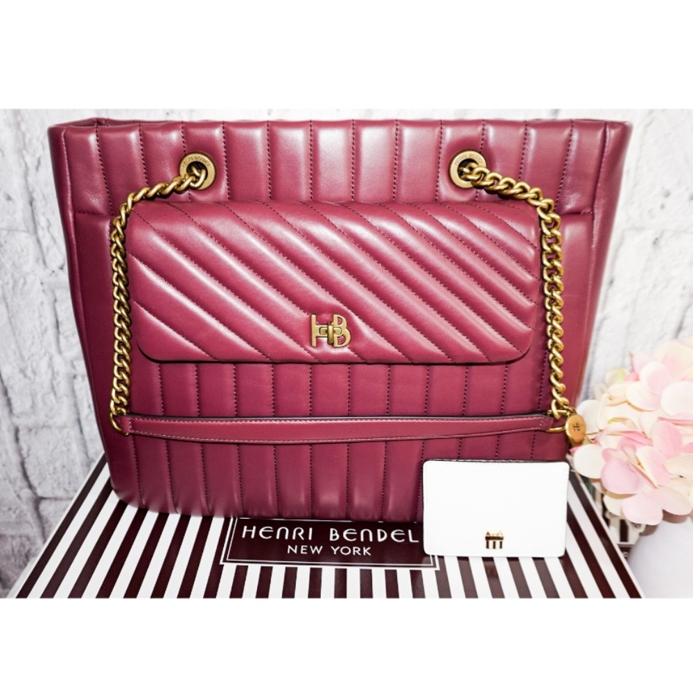 BEAUTIFUL HENRI BENDEL 712 ZIP TOTE HENRI BENDEL